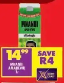 Shoprite Mnandi amahewu offer