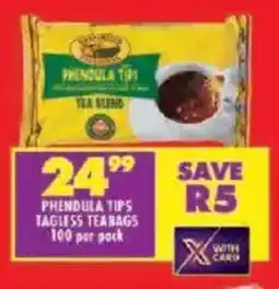 Shoprite Phendula tips tagless teabags offer