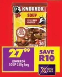 Shoprite Knorrox soup offer