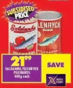 Shoprite Saldanha/ glenryck pilchards offer