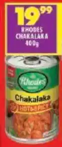 Shoprite Rhodes Chakalaka offer