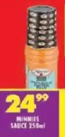 Shoprite Minnies sauce offer