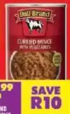 Shoprite Bull brand curried mince offer