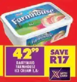 Shoprite Dairymaid farmhouse ice cream offer