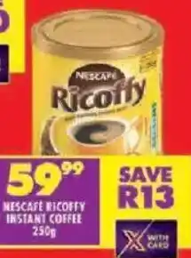 Nescafe ricoffy instant coffee