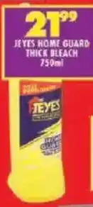 Shoprite Jeyes home guard thick bleach offer