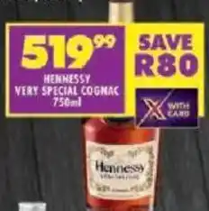 Shoprite Hennessy very special cognac offer