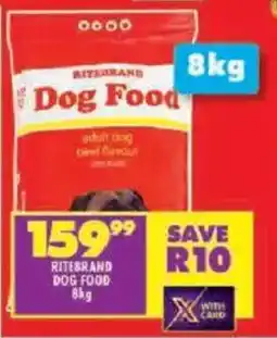 Shoprite Ritebrand dog food offer
