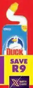 Shoprite Duck toilet cleaner offer