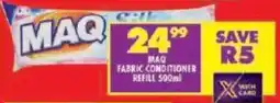 Shoprite Maq fabric conditioner refill offer