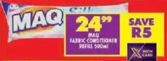 Shoprite Maq fabric conditioner refill offer