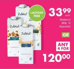 Save Buttanut Milk Assorted offer
