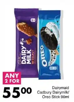 Save Cadbury Dairymilk/ Oreo Stick offer