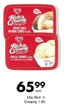 Save Ola Rich 'n Creamy offer