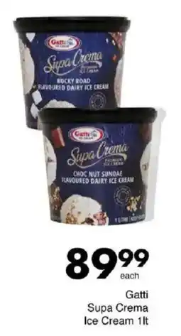 Save Gatti Supa Crema Ice Cream offer