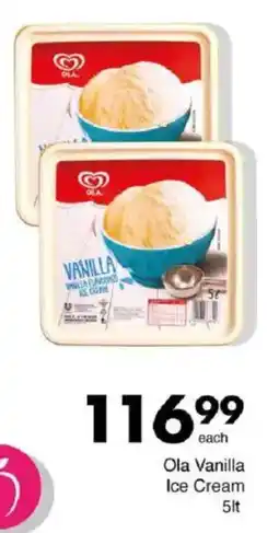 Save Ola Vanilla Ice Cream offer