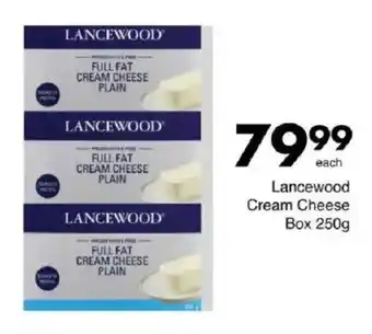 Save Lancewood Cream Cheese Box offer