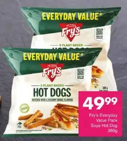 Save Fry's Everyday Value Pack Soya Hot Dog offer