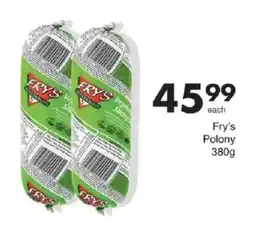 Save Fry's Polony offer