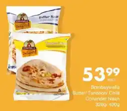 Save Bombaywalla Butter/ Tandoor/ Chilli Coriander Naan offer