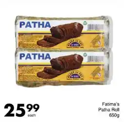 Save Fatima's Patha Roll offer