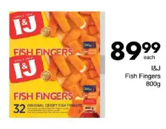 Save I&J Fish Fingers offer