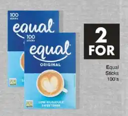 Save Equal Sticks offer