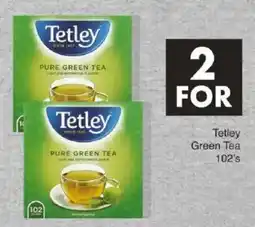 Save Tetley Green Tea offer
