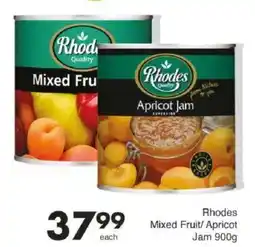 Save Rhodes Mixed Fruit/Apricot Jam offer