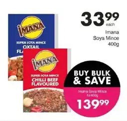 Save Imana Soya Mince offer