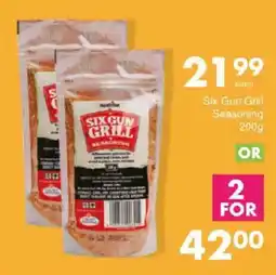 Save Six Gun Grill Seasoning offer