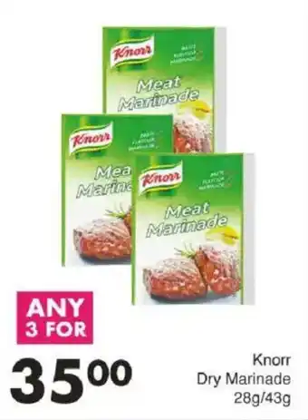 Save Knorr Dry Marinade offer