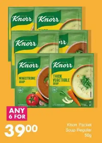 Save Knorr Packet Soup Regular offer