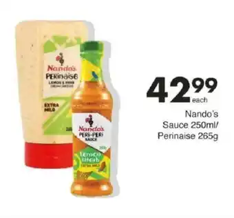Save Nando's Sauce/ Perinaise offer