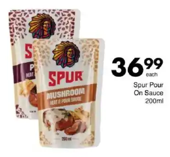 Save Spur Pour On Sauce offer