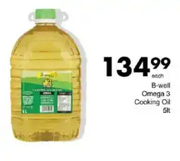Save B-well Omega 3 Cooking Oil offer