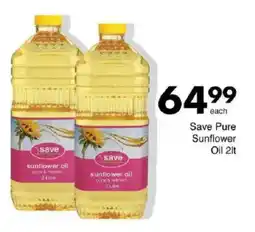 Save Save Pure Sunflower Oil offer