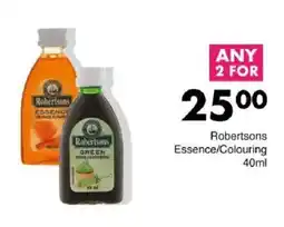 Save Robertsons Essence/ Colouring offer