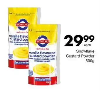 Save Snowflake Custard Powder offer