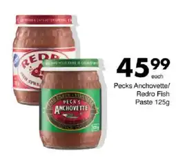 Save Pecks Anchovette/ Redro Fish Paste offer