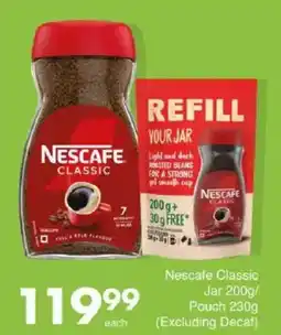 Save Nescafe Classic Jar/ Pouch offer