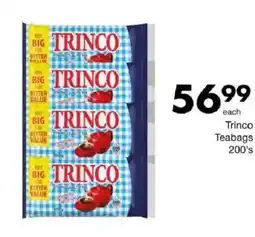 Save Trinco Teabags offer