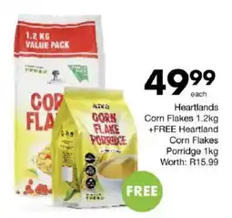 Save Heartlands Corn Flakes + FREE Heartland Corn Flakes Porridge offer