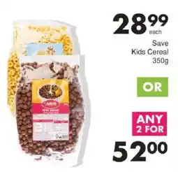Save Save Kids Cereal offer