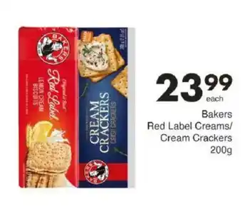 Save Bakers Red Label Creams/ Cream Crackers offer
