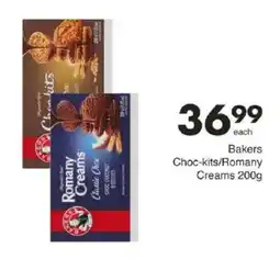 Save Bakers Choc-kits/ Romany Creams offer
