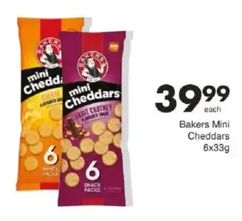 Save Bakers Mini Cheddars offer