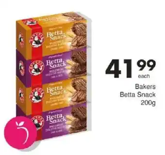 Save Bakers Betta Snack offer