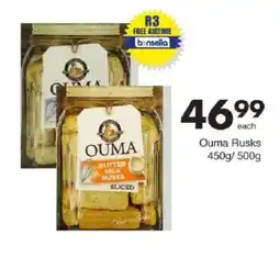 Save Ouma Rusks offer