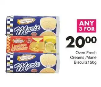 Save Oven Fresh Creams/ Marie Biscuits offer
